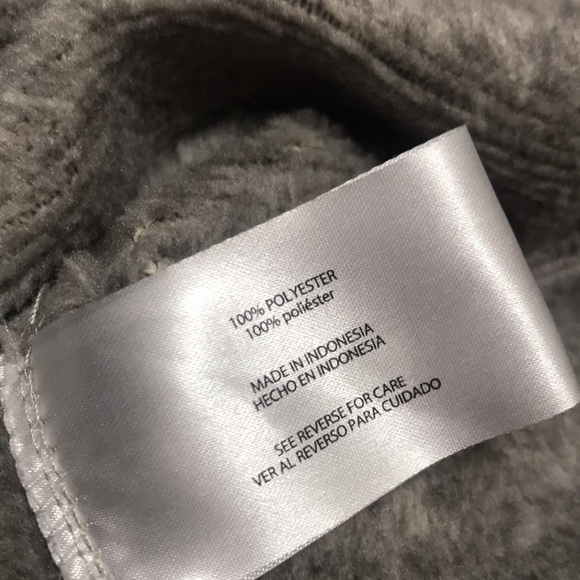 Woolrich Gray Fleece Pullover Sz Medium - Picture 7 of 10